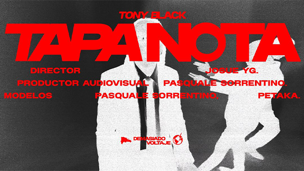 Tony Black tapa nota detalle superior